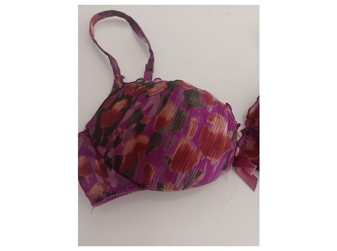 Andres Sarda Sutiã de alças com estampado floral - vista 4