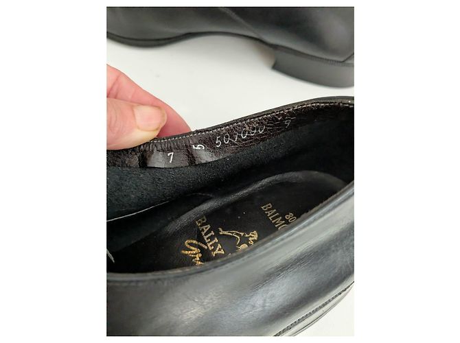Bally Balmoral Lederschuhe schwarz - Ansicht 5