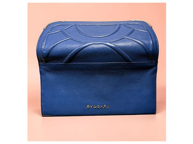 Bulgari Monete – Cartera grande de piel Dazzling Blue – Ref. 37647 - vista 10