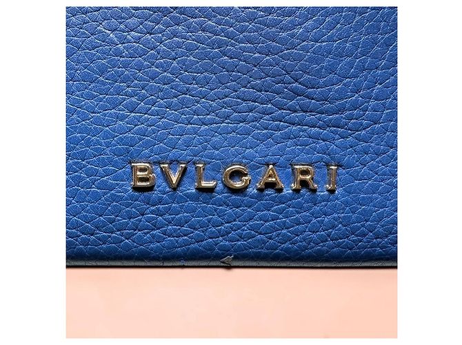 Bulgari Monete – Cartera grande de piel Dazzling Blue – Ref. 37647 - vista 11