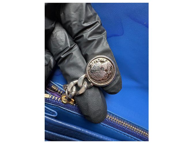 Bulgari Monete – Cartera grande de piel Dazzling Blue – Ref. 37647 - vista 7