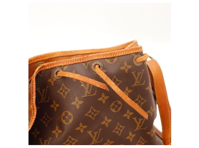 Borsa a secchiello Louis Vuitton Noe monogram canvas leather - vista 6