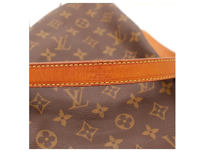 Borsa a secchiello Louis Vuitton Noe monogram canvas leather - vista 7