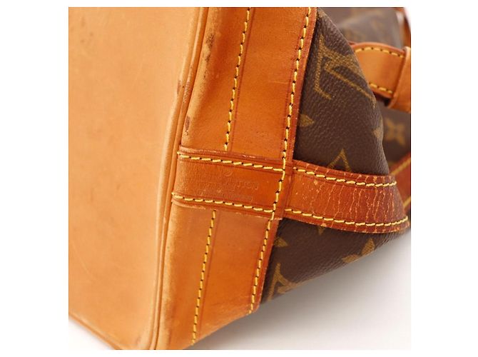 Borsa a secchiello Louis Vuitton Noe monogram canvas leather - vista 8