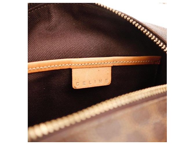 Céline Celine Monogram Canvas Hobo Bag Brown - view 8
