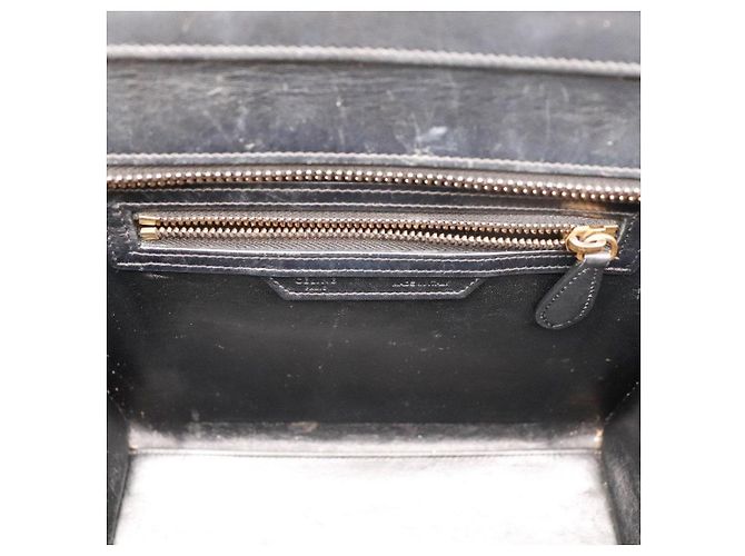 Céline Borsa Celine Luggage Nano in pelle nera - vista 9