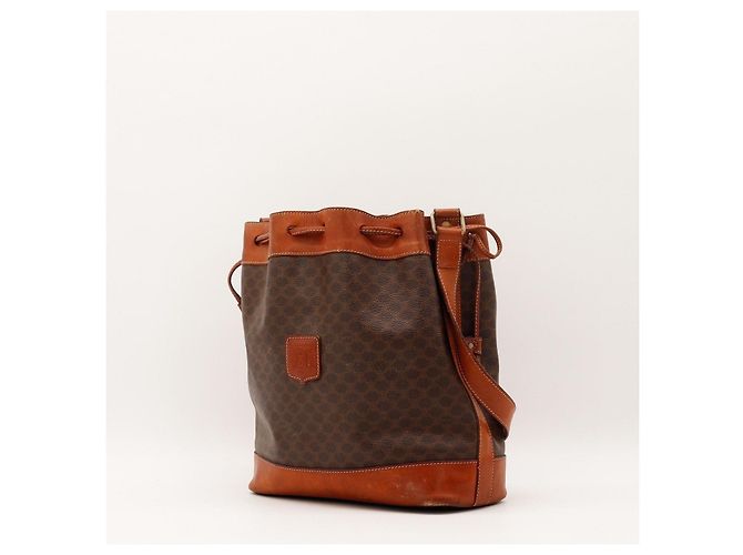 Céline Celine Monogram Canvas Bucket Bag Braun - Ansicht 2