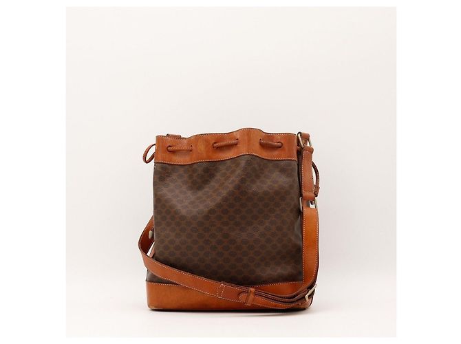 Céline Celine Monogram Canvas Bucket Bag Braun - Ansicht 3