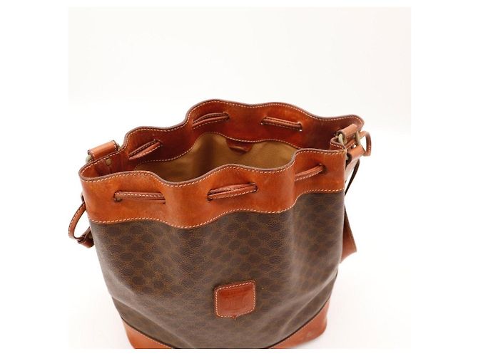 Céline Celine Monogram Canvas Bucket Bag Braun - Ansicht 6