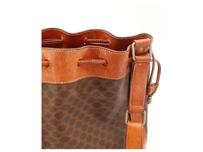 Céline Celine Monogram Canvas Bucket Bag Braun - Ansicht 9