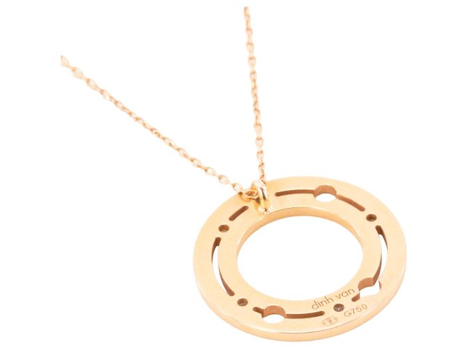 DINH VAN - Collana Pulse Dinh Van in oro rosa e diamanti - vista 3
