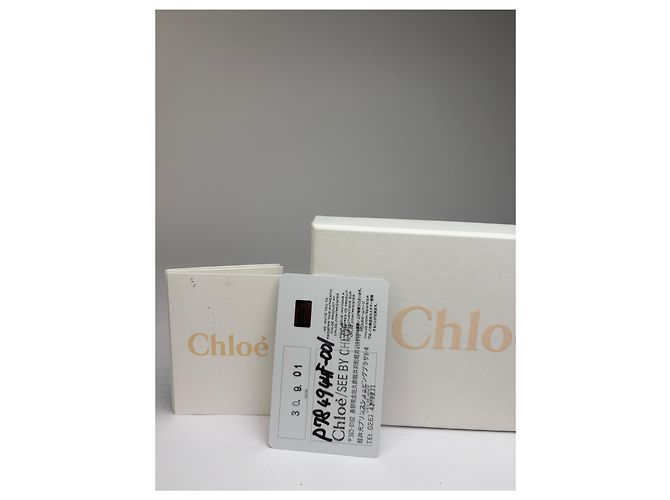 Paddington Vintage Chloé Padlock Leather Key Holder c. 2005 Black Gold - view 3