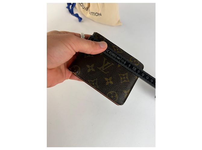 Vintage Louis Vuitton Monogram Canvas Bifold Wallet 1995 Brown - view 8