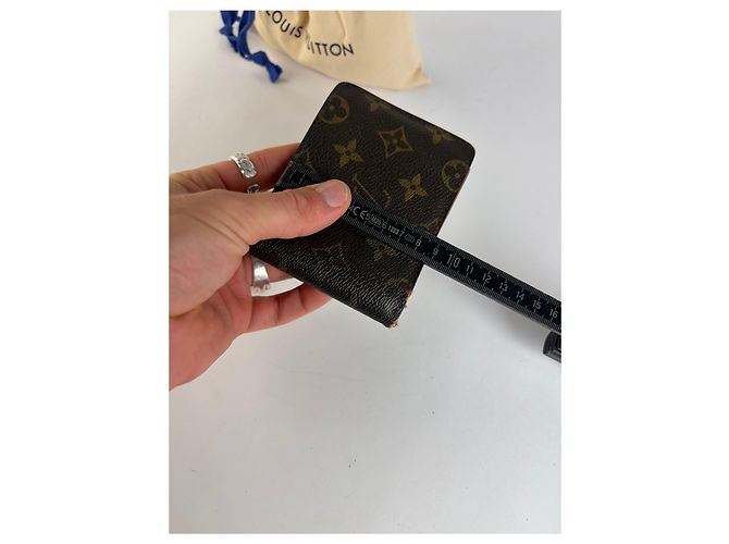 Vintage Louis Vuitton Monogram Canvas Bifold Wallet 1995 Brown - view 9