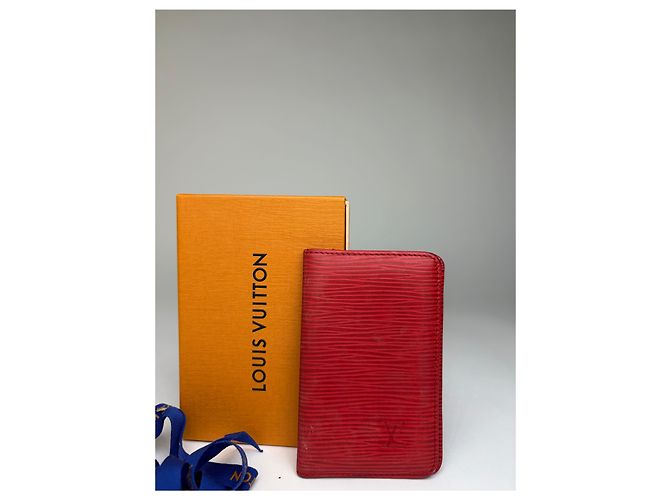 Vintage Louis Vuitton Epi Leather Bifold Wallet 2002 Red - view 6
