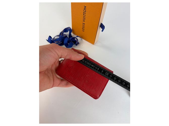 Vintage Louis Vuitton Epi Leather Bifold Wallet 2002 Red - view 8