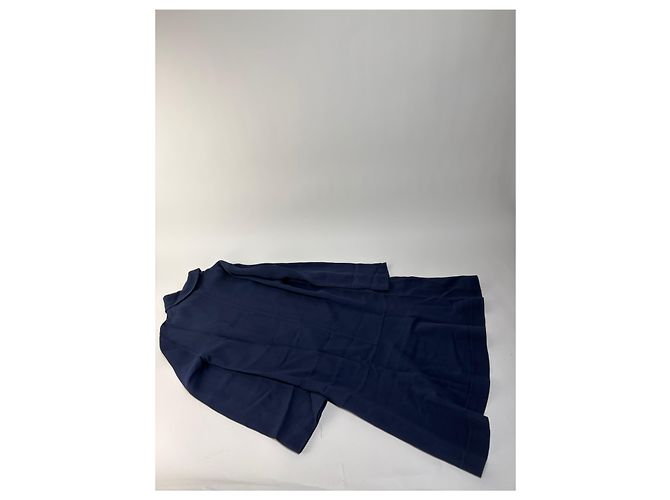Abito Camicia Vintage Miu Miu Navy Black Collar XL - vista 13