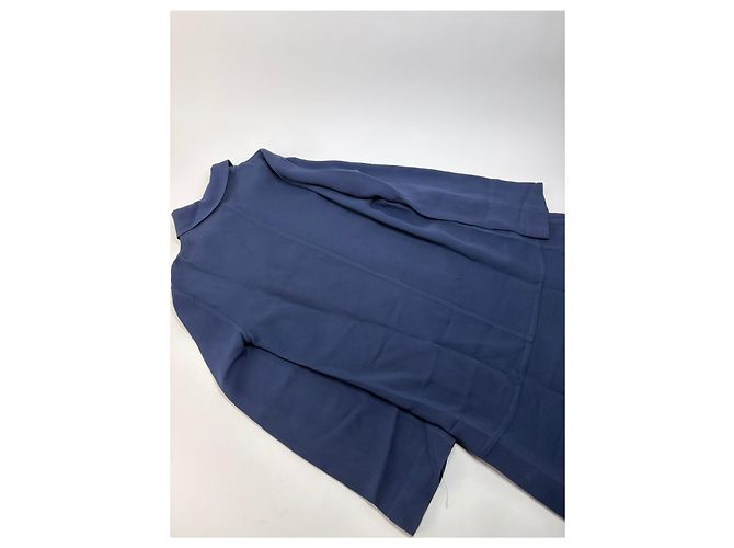 Abito Camicia Vintage Miu Miu Navy Black Collar XL - vista 14