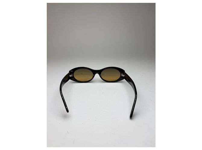 Occhiali da sole Vintage Fendi Cat-Eye Fine anni '90 Black Brown - vista 6