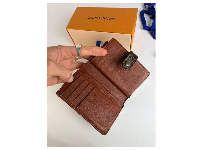 Vintage Louis Vuitton Monogram Canvas Bifold Wallet 2012 Brown - view 3