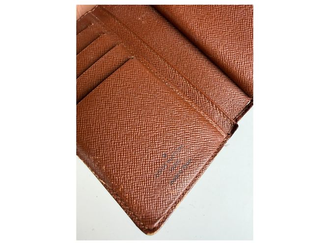 Vintage Louis Vuitton Monogram Canvas Bifold Wallet 2012 Brown - view 4