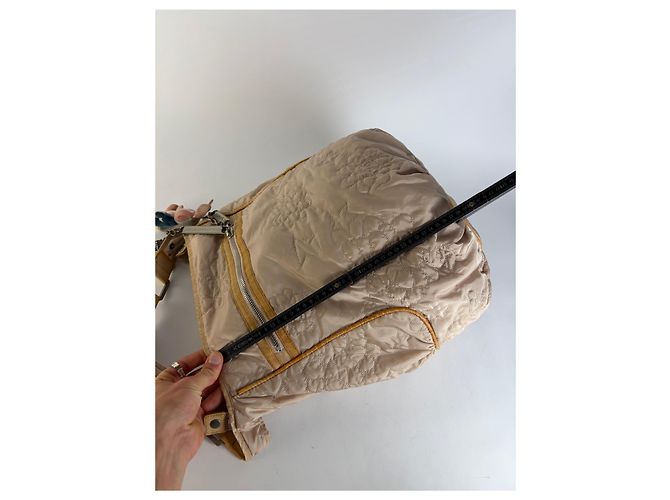 Stella Mc Cartney Vintage Stella McCartney gesteppte Nylon Hobo Bag Light Beige - Ansicht 10