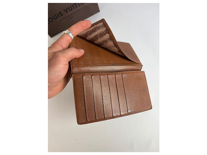 Vintage Louis Vuitton Monogram Canvas Bifold Wallet Brown - view 7