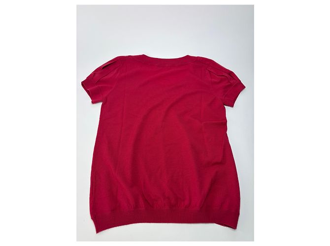 Vintage Loewe Stricktop Fuchsia M - Ansicht 11