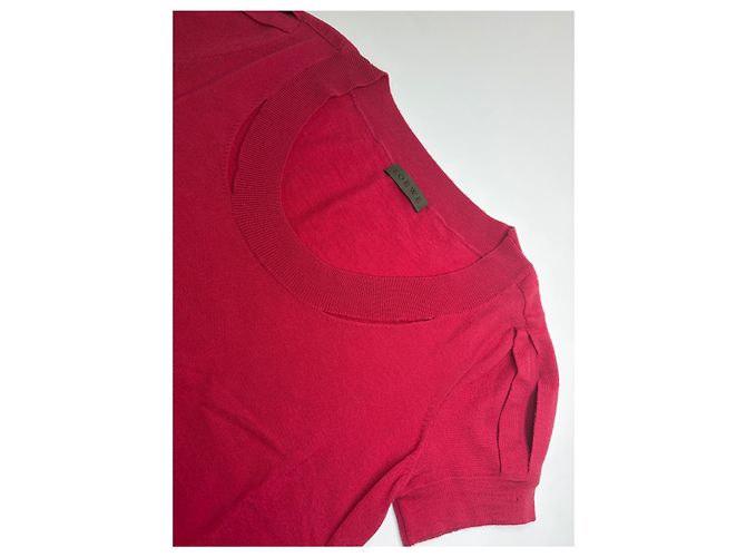 Vintage Loewe Stricktop Fuchsia M - Ansicht 5