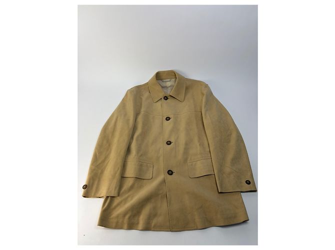 Giacca Vintage Givenchy da Uomo effetto Scamosciato Beige M - vista 4