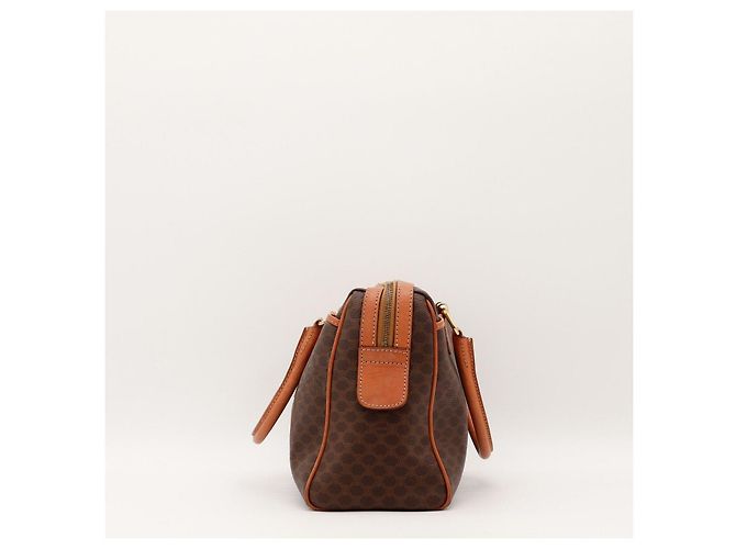 Céline Celine Boston Tasche Monogramm Canvas Braun - Ansicht 3