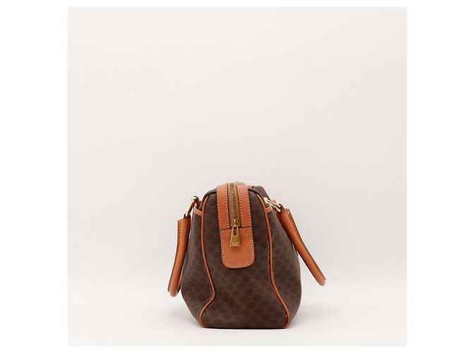 Céline Celine Boston Tasche Monogramm Canvas Braun - Ansicht 5