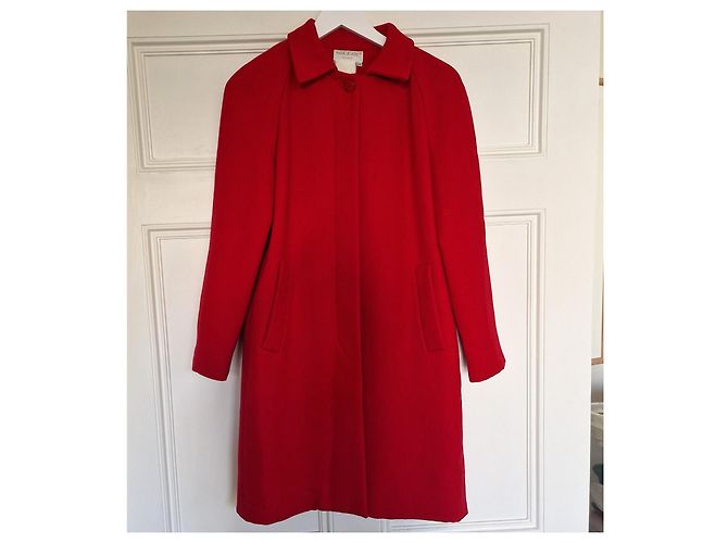 Cappotto in lana rosso Paul & Joe - vista 6