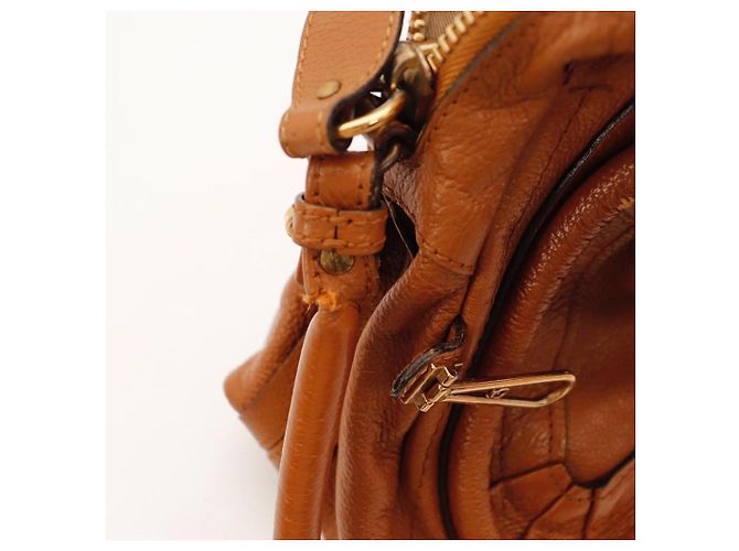 Bolso Chloé Paddington Satchel de cuero marrón - vista 12