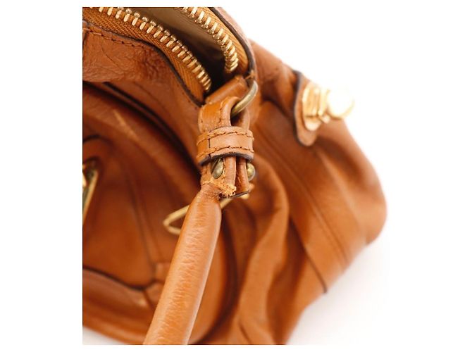 Bolso Chloé Paddington Satchel de cuero marrón - vista 13