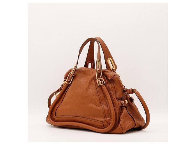 Bolso Chloé Paddington Satchel de cuero marrón - vista 2