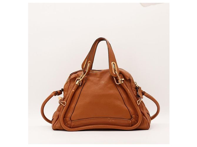 Bolso Chloé Paddington Satchel de cuero marrón - vista 3