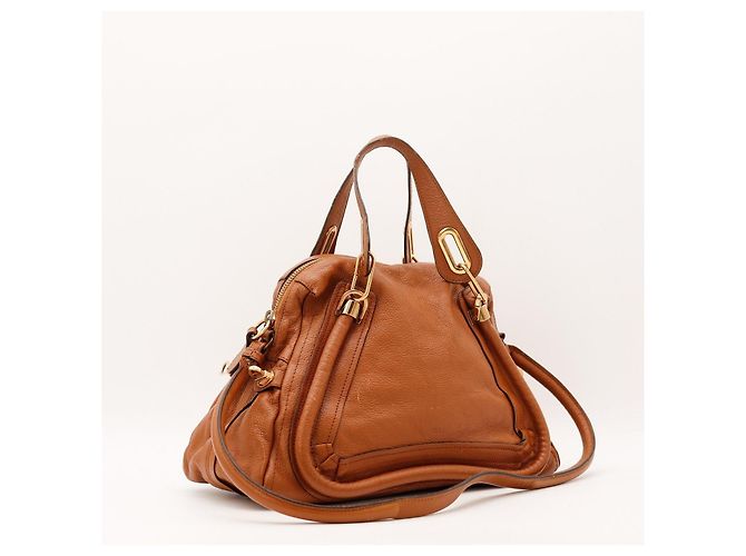 Bolso Chloé Paddington Satchel de cuero marrón - vista 4