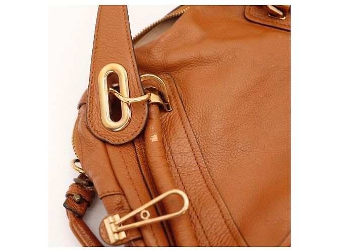 Bolso Chloé Paddington Satchel de cuero marrón - vista 8