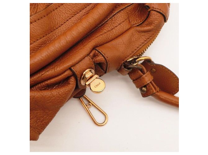 Bolso Chloé Paddington Satchel de cuero marrón - vista 9