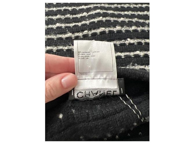 Chanel Herbst 2010 Kaschmir-Rock & Stulpen-Set Sz.38 gebraucht - Ansicht 5