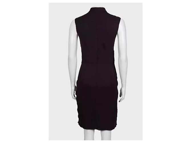Céline Vestido de seda roxo Celine Sz.38 usado - vista 3