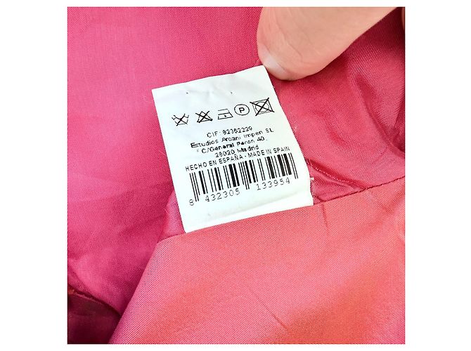 Autre Marque Jesús del Pozo Seiden-Maxikleid mit Neckholder - Ansicht 8
