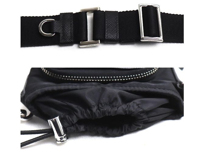 Prada Tessuto Re-Nylon Smartphone Case Shoulder Bag - view 4