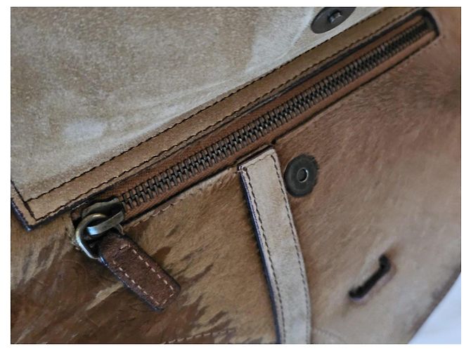 Bolsa Dior Saddle em couro e camurça - vista 12