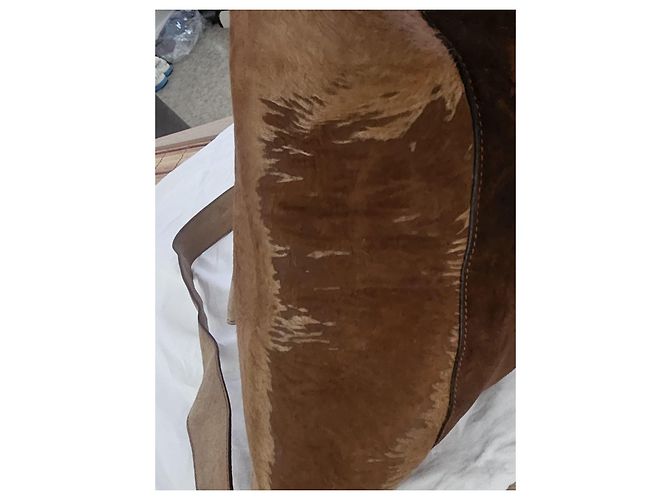 Bolsa Dior Saddle em couro e camurça - vista 5
