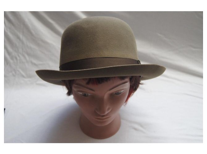 Autre Marque Cappello Fedora Motsch Paris in lana marrone - vista 6