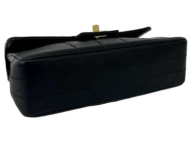 Borsa a tracolla con catena in pelle Chanel Chocolate Bar - vista 7
