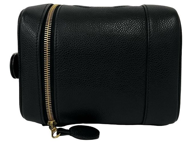 Borsa Chanel Coco Mark Caviar Skin Vanity Bag - vista 5
