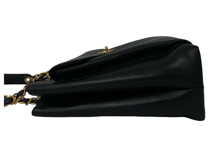 Bolso Semi-Shoulder Tote Chanel Coco Mark Caviar Skin - vista 5